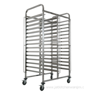 Quick Assemble Stainless Steel Bread Trolley